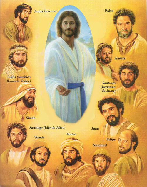 Resultado de imagen para los doce apostoles lamina