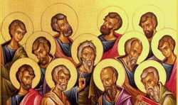 Los doce Apóstoles de Jesús