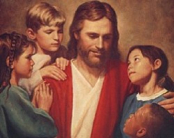 Jesús con los niños