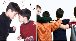 No violencia en los niños