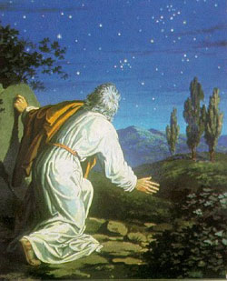 Abraham no puede contar las estrellas