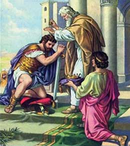 David ungido Rey de Judá