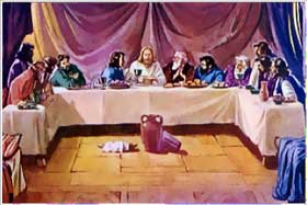 La Ultima Cena de Jesús