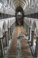 Interior de la Catedral de Salisbury