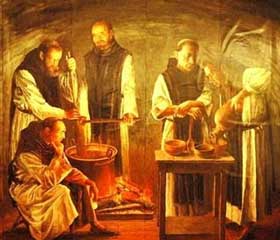 Los Monjes y la fábrica del chocolate