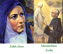 Edith Stein y Maximiliano Kolbe