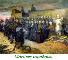Mártires españoles- pintura