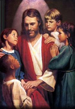 Jesús con niños